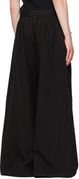 Maison Margiela Black Relaxed Trousers