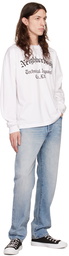 Neighborhood White Printed Long Sleeve T-Shirt