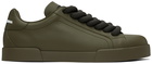 Dolce & Gabbana Khaki Portofino Sneakers