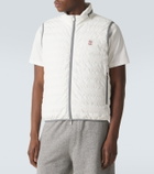 Brunello Cucinelli Logo down vest