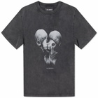 Han Kjobenhavn Men's Aliens Kissing Boxy T-Shirt in Dark Grey