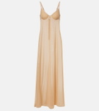 Balenciaga Sheer maxi dress