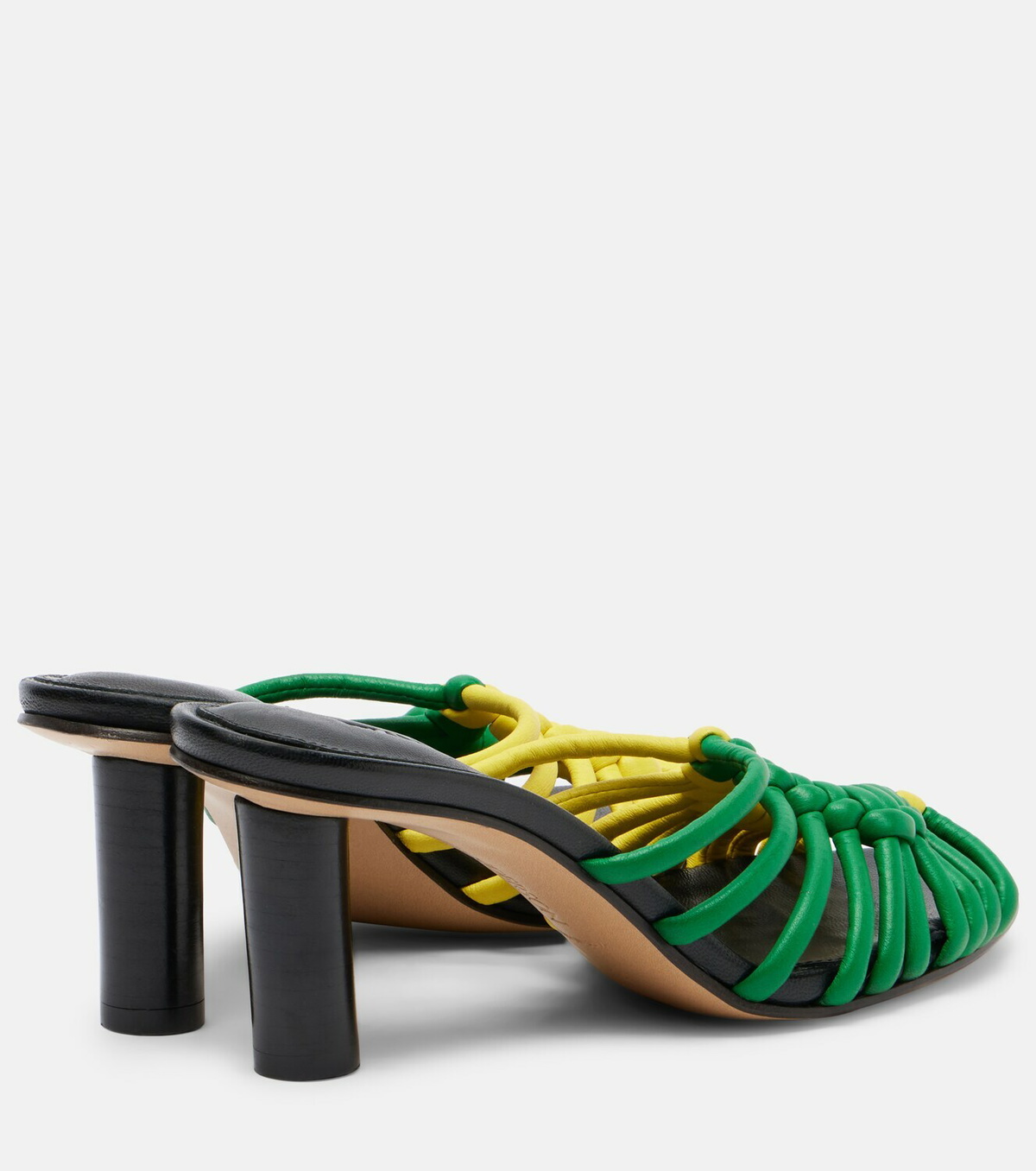 JW Anderson Plot woven leather mules