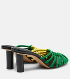 JW Anderson Plot woven leather mules