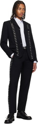 Black Comme des Garçons Black Studded Blazer