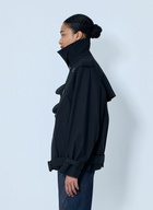 Maison Margiela Double-Breasted High-Collar Jacket