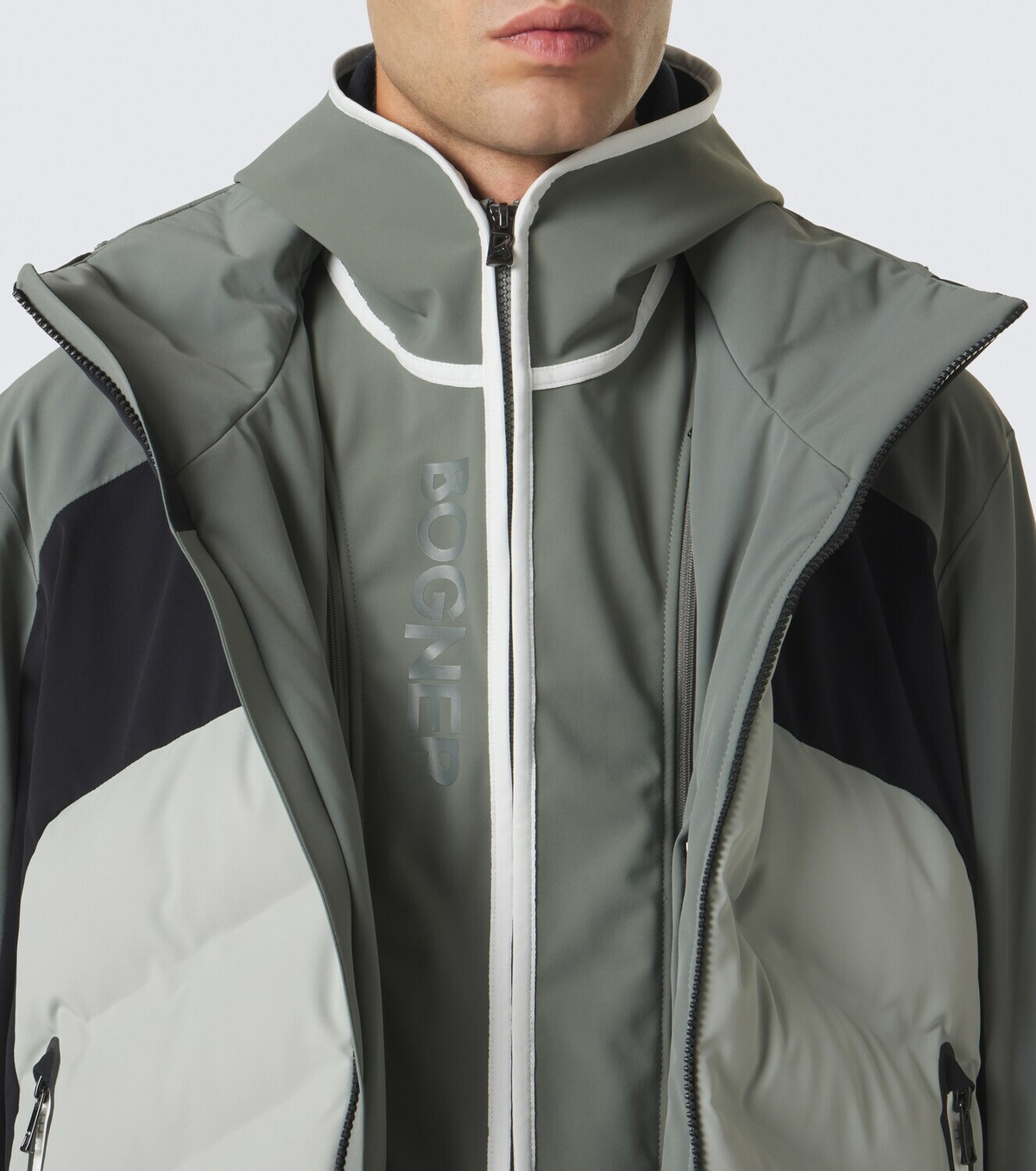 Bogner Bahri hooded down ski jacket