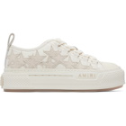 AMIRI White Stars Court Low Sneakers