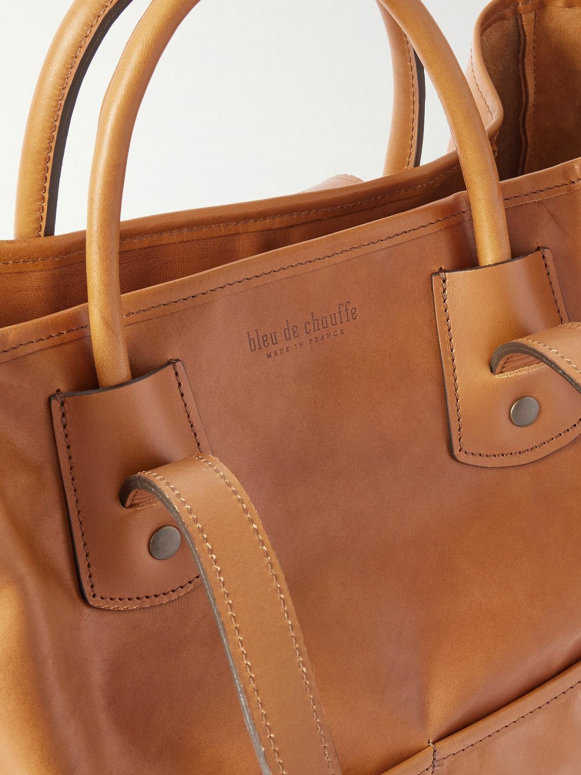 Bleu de Chauffe - Marco Leather Tote Bag