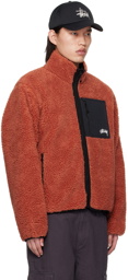 Stüssy Orange Reversible Jacket
