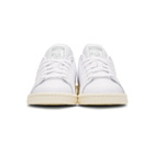 adidas Originals x Pharrell Williams White and Green Stan Smith Sneakers