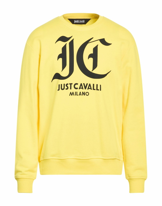 Photo: Just Cavalli Mens Sweatshirt in Yellow