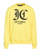 Just Cavalli Mens Sweatshirt in Yellow