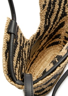 Zimmermann Goldentime Crochet Raffia Tote - Multi Animal - One Size
