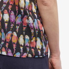 Bode Men's Parakeet Print Vacation Shirt in Multi