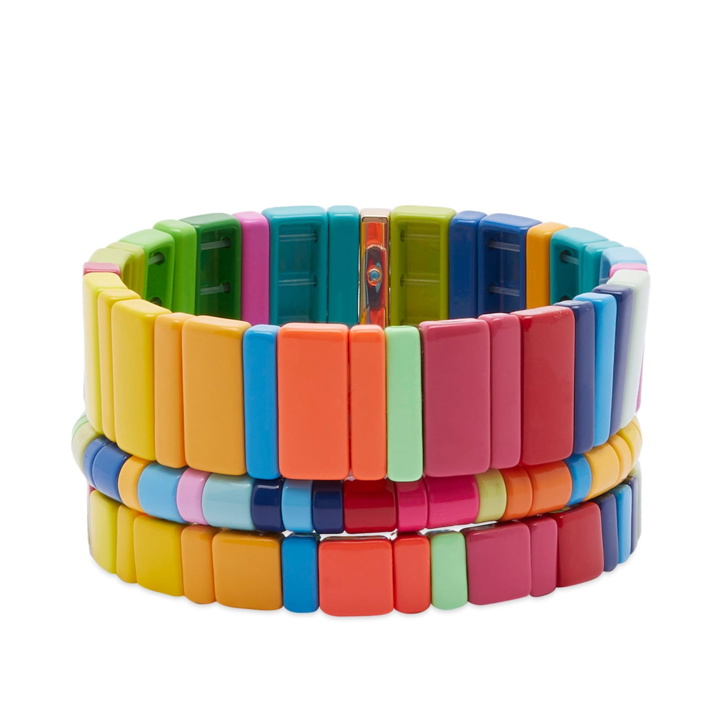 Photo: Roxanne Assoulin Women's Starburst Bracelet - Set of 3 in Multi 