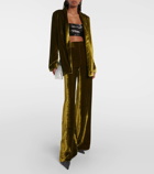 Galvan Julianne velvet pants