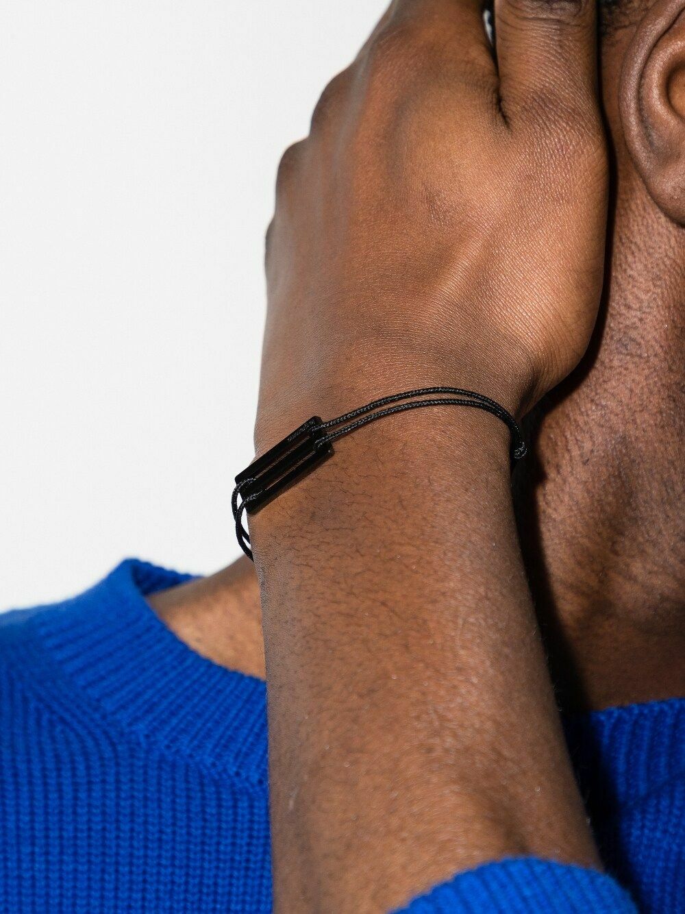 Le Gramme Ceramic Cord Bracelet
