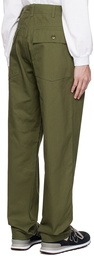 Engineered Garments Green Drawstring Trousers