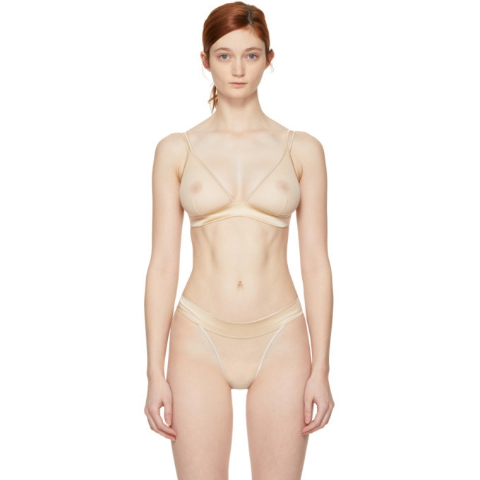 Photo: Kiki de Montparnasse Beige Soft Mesh Bra