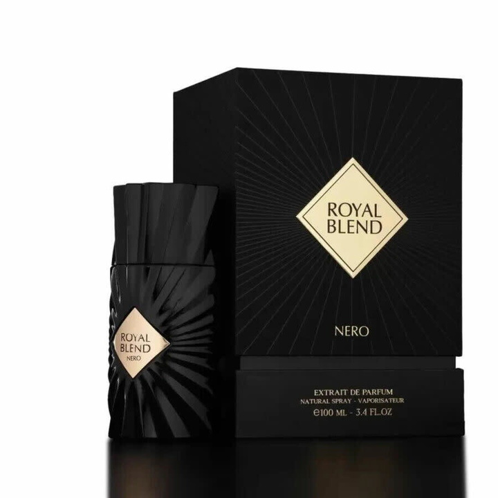 Photo: Fragrance World Unisex Royal Blend Nero Extrait de Parfum Spray 3.4 oz Fragrances 6290360375601