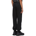 A-Cold-Wall* Black Jersey Core Reflective Logo Lounge Pants