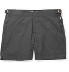 Orlebar Brown - Bulldog Mid-Length Printed Swim Shorts - Black