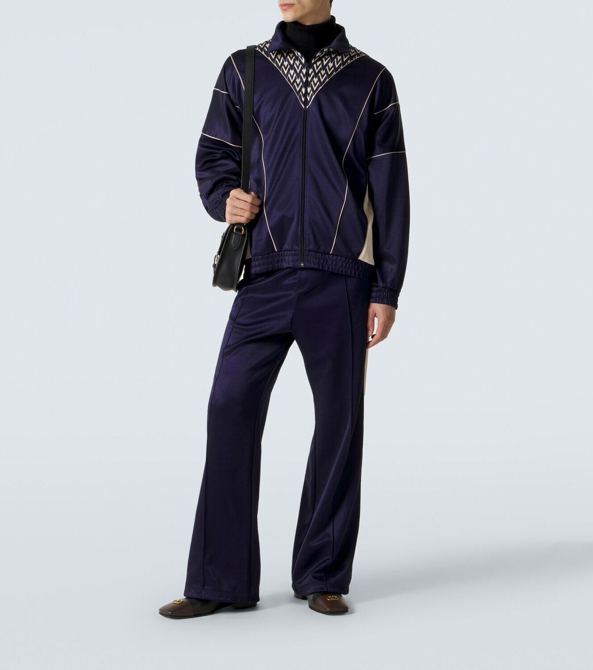 Valentino Printed jersey jacket