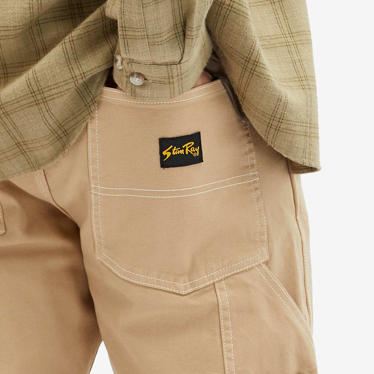 パンツ PALACE NEIGHBORHOOD DUCK PAINTER PANTS Neighborhood Men S Duck Painter Pants Olive Drab in Green