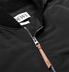 Loewe - Printed Shell Bomber Jacket - Men - Black