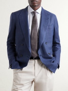 Canali - 8cm Silk-Jaquard Tie