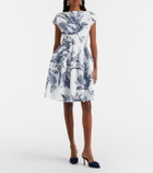 Erdem Floral cotton minidress