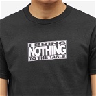 Pleasures Men's Table T-Shirt in Black
