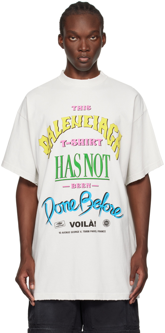 Balenciaga Off-White 'Not Been Done' T-Shirt
