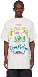 Balenciaga Off-White 'Not Been Done' T-Shirt