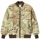 1017 ALYX 9SM Men's Oversized Camo Nylon Bomber Jacket in Camouflage