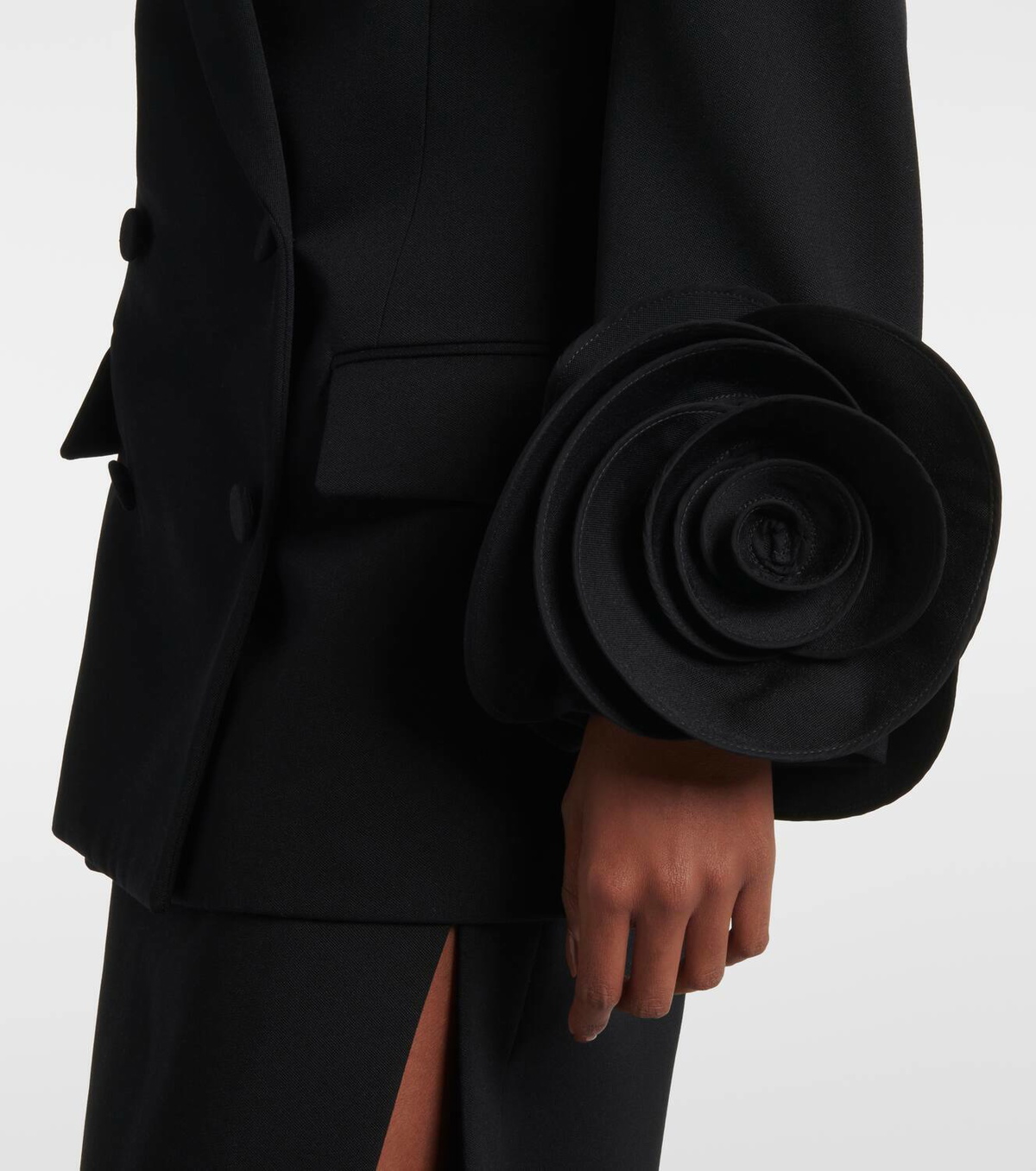 スカート VALENTINO Virgin wool blazer with silk lining Virgin wool blazer in black - Valentino | Mytheresa