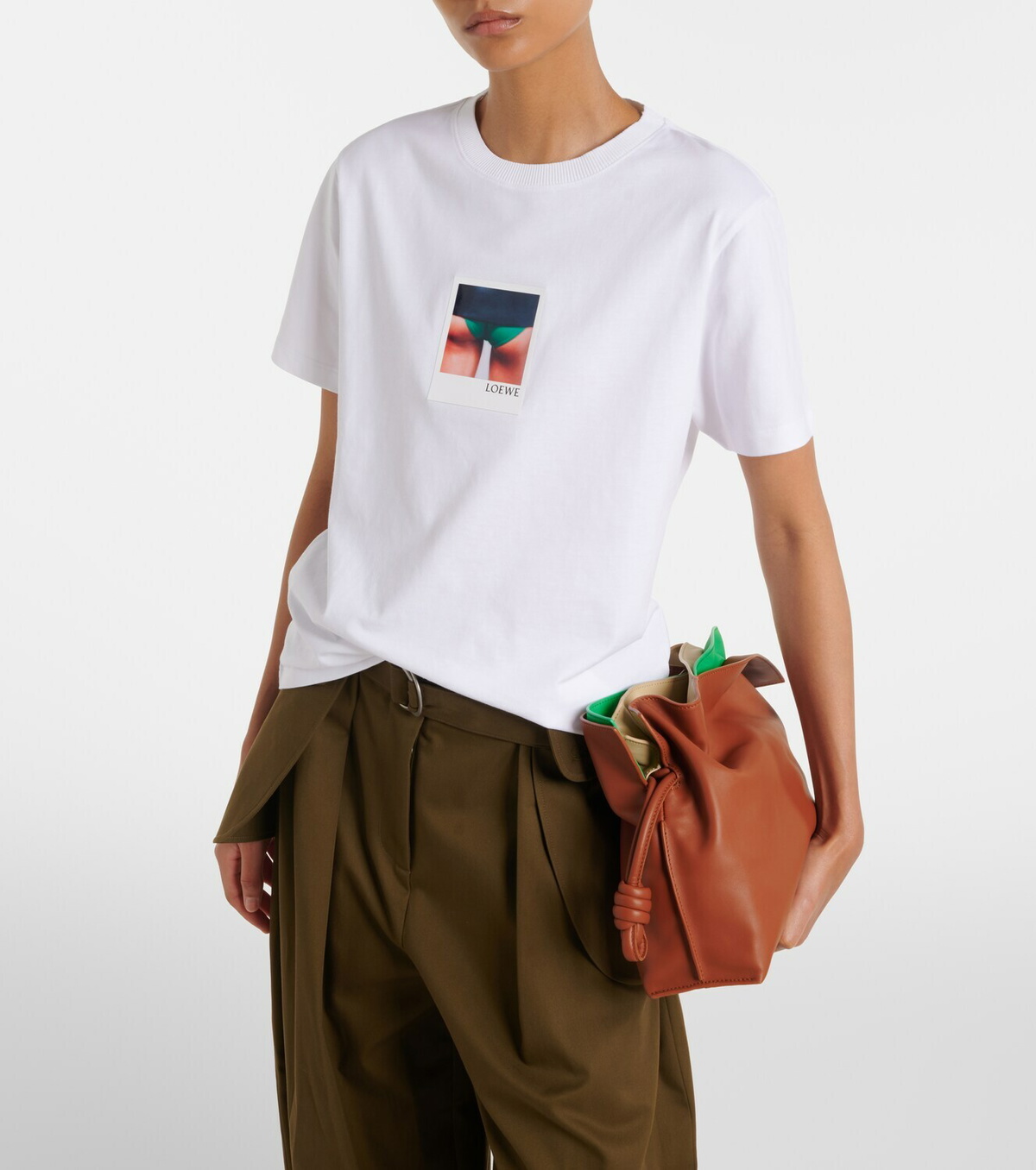 Loewe Printed cotton T-shirt