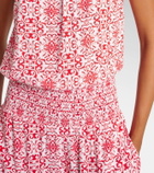 Melissa Odabash Naomi floral cotton jumpsuit