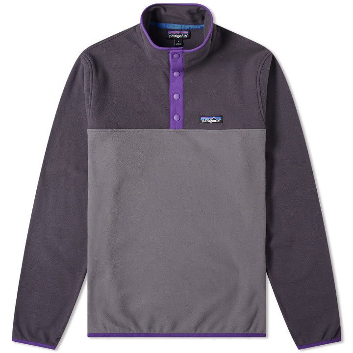 Photo: Patagonia Micro D Snap-T Pullover Jacket Forge Grey