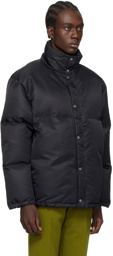 Second/Layer Black Zip Down Jacket