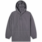 Snow Peak Men's Natural-Dyed Recycled Cotton Parka Jacket in Charcoal