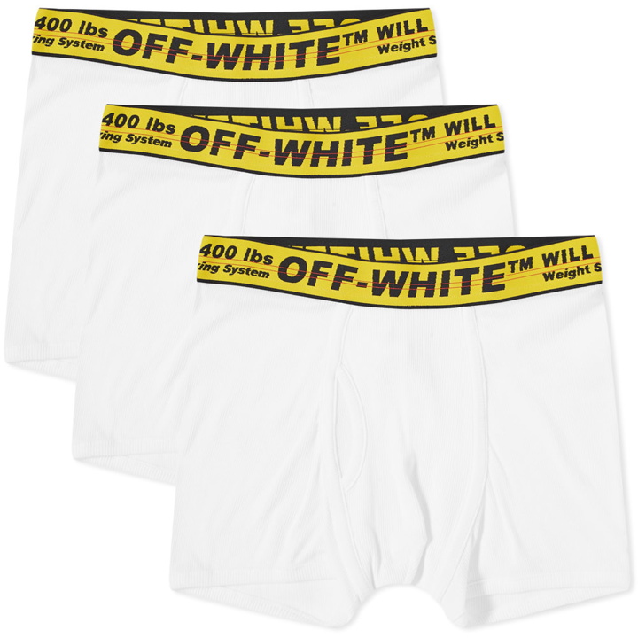 Photo: Off-White Tripack Classic Industrial Boxer