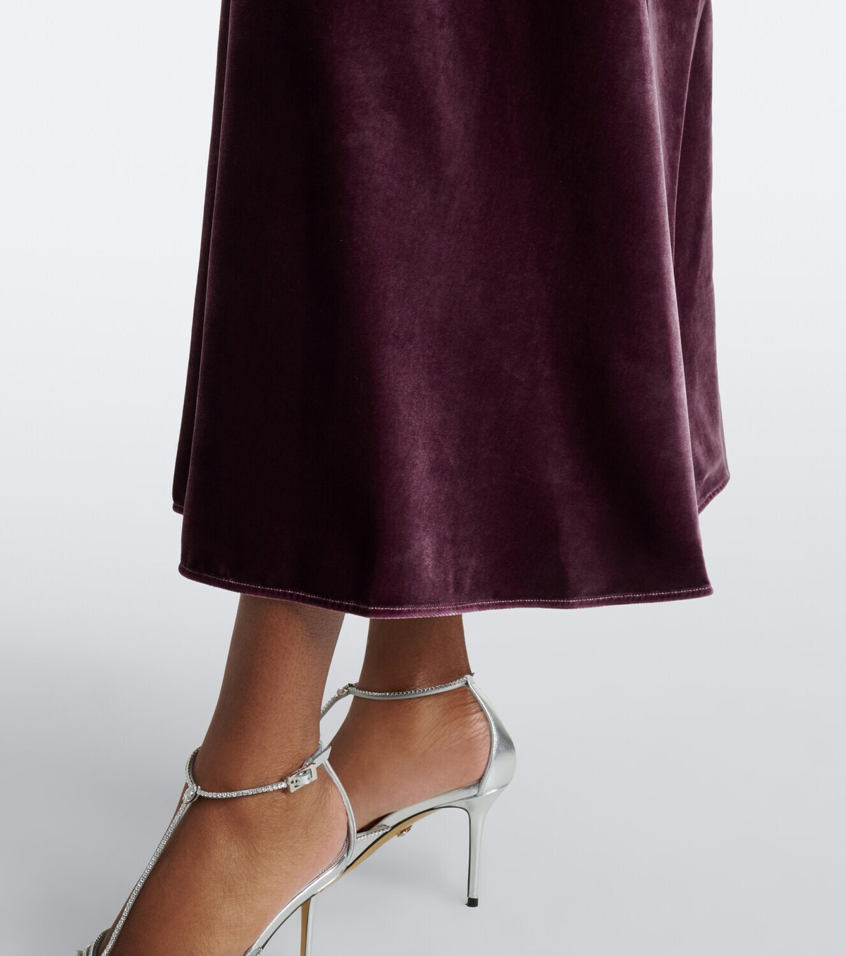 Elie Saab Velvet midi dress