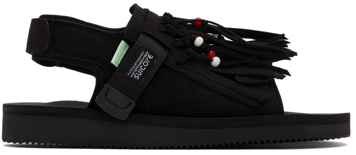 Photo: Suicoke Black WAS-4ab Sandals