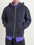 Our Legacy - Rascal Cotton-Jersey Zip-Up Hoodie - Black