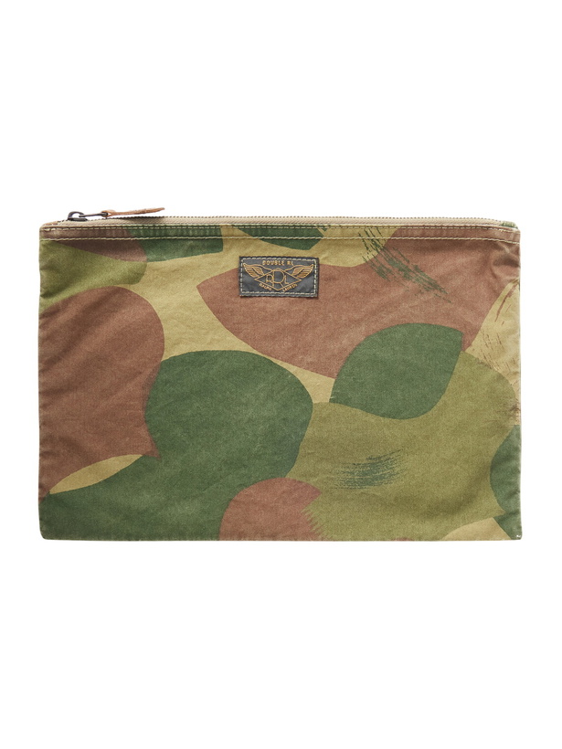 Photo: RRL - Three-Pack Camouflage-Print Cotton-Canvas Pouches