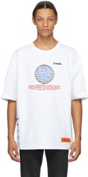 Heron Preston White 'Worldwide' T-Shirt