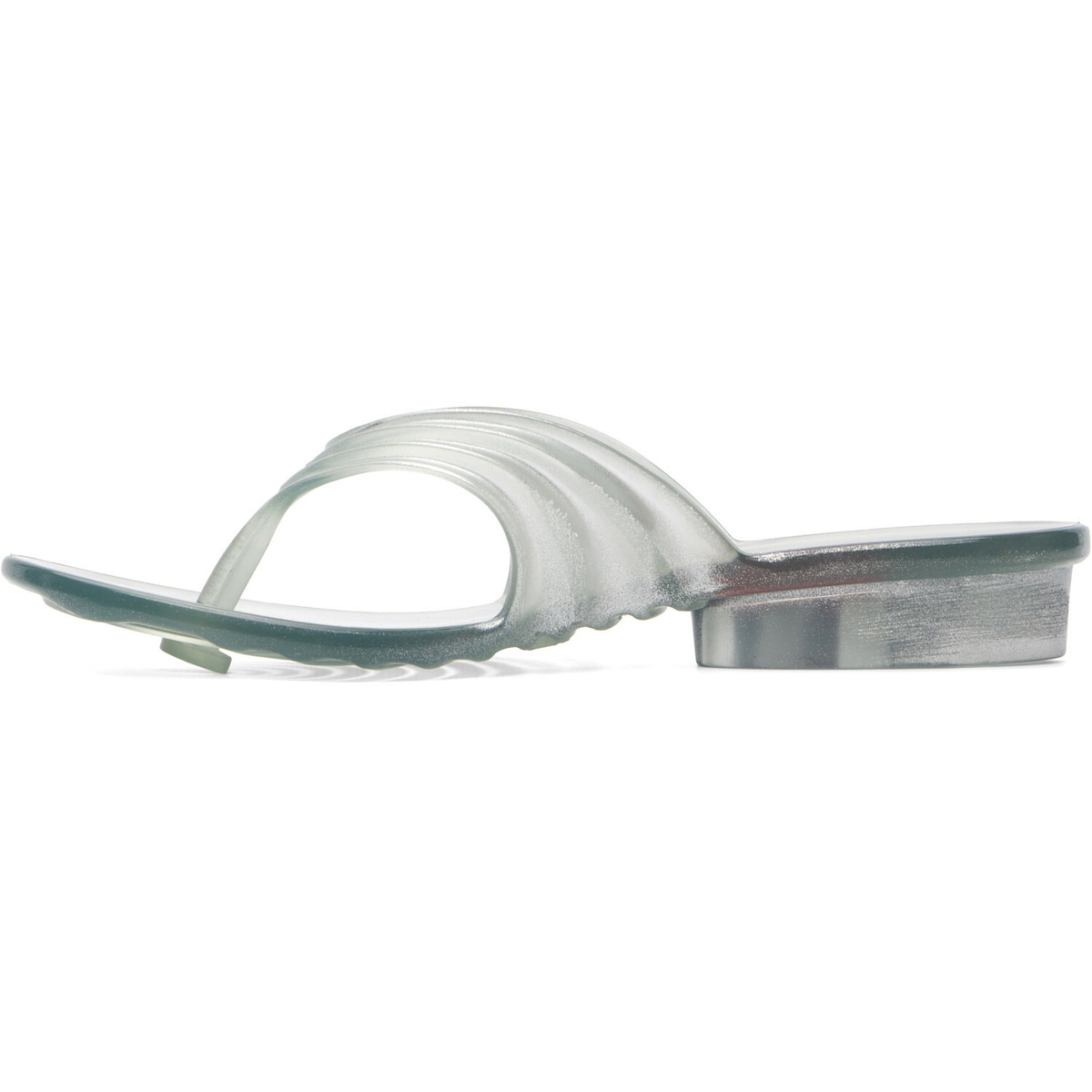 Diesel Transparent Melissa Edition Sculptural Flip-Flops