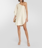 The Frankie Shop Gloria sequined one-shoulder minidress